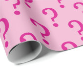 Fragezeichen Geschenkpapier (Rolleneckpunkt)