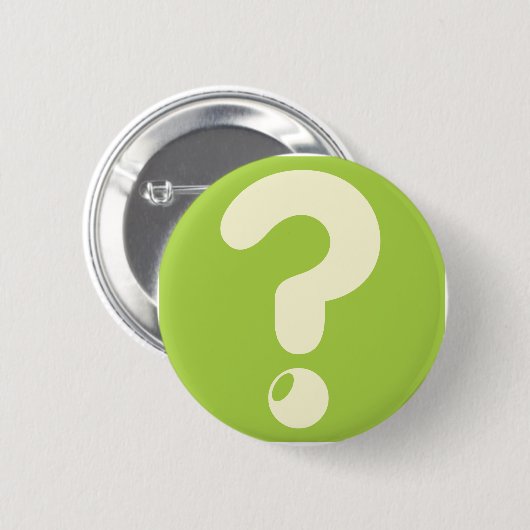 Fragezeichen-Ikone Button (Vorne & Hinten)