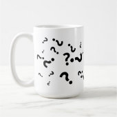 Fragezeichen Kaffeetasse (Links)