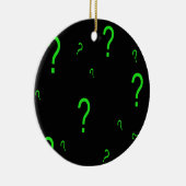 Fragezeichen Keramikornament (Rechts)