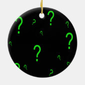 Fragezeichen Keramikornament (Hinten)