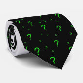 Fragezeichen Krawatte (Gerollt)