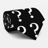 Fragezeichen-Krawatte Krawatte (Gerollt)