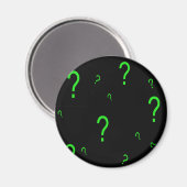 Fragezeichen Magnet (Vorderseite/Rückseite)