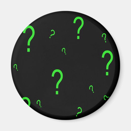 Fragezeichen Magnet (Vorne)