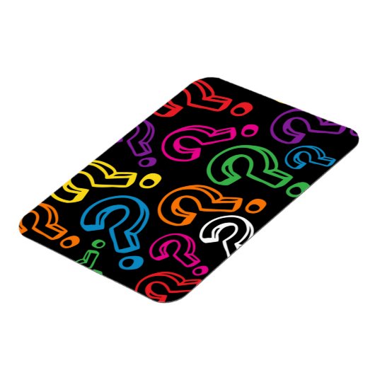 Fragezeichen Magnet (Linke Seite)