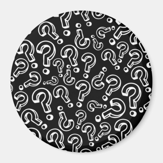 Fragezeichen Magnet (Vorne)