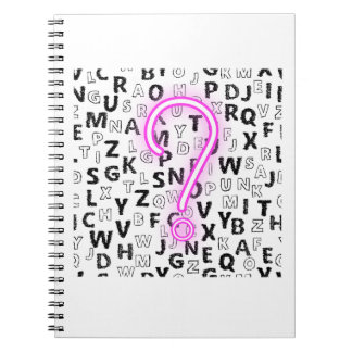 Fragezeichen Notizblock