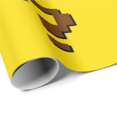 Fragezeichen-Pixel-Kunst-Packpapier Geschenkpapier (Rolleneckpunkt)