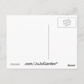 Fragezeichen Postkarte (Rückseite)