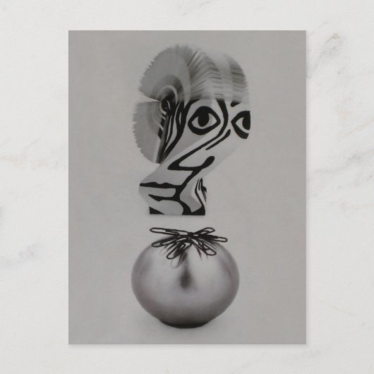 Fragezeichen ~ Postkarte / Einladung (Vorderseite)