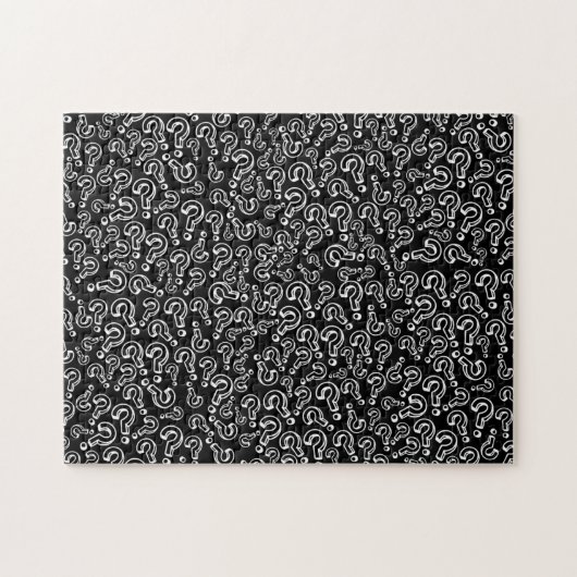 Fragezeichen Puzzle (Horizontal)