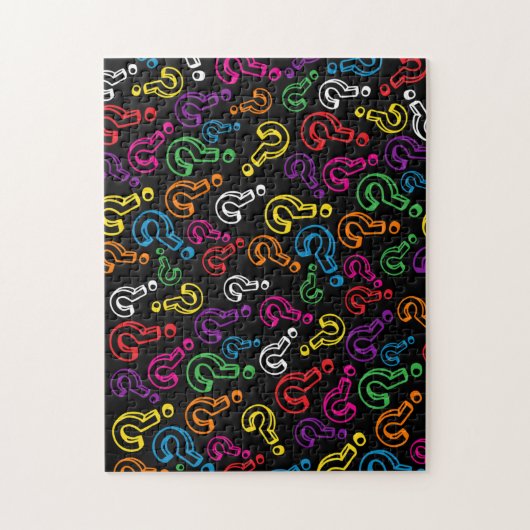 Fragezeichen Puzzle (Vertikal)