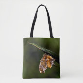 Fragezeichen-Schmetterling Tasche (Vorderseite)
