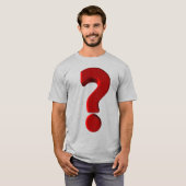Fragezeichen T Shirt (Vorne ganz)