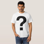 FRAGEZEICHEN T-Shirt (Vorne ganz)