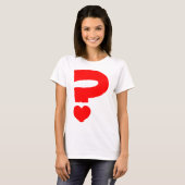 Fragezeichen T-Shirt (Vorne ganz)