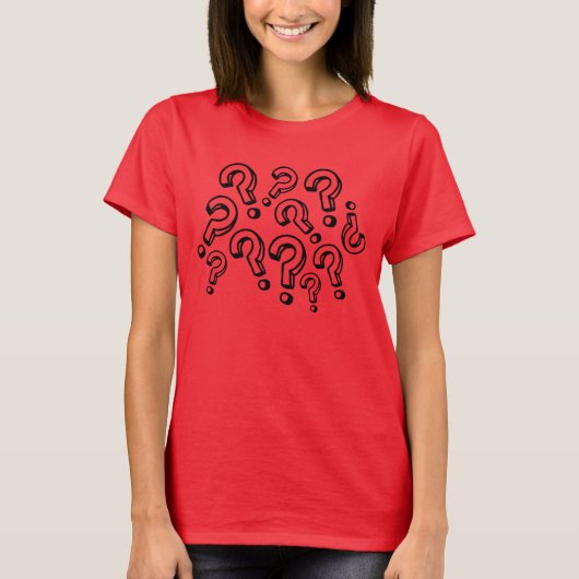 Fragezeichen T-Shirt (Vorderseite)