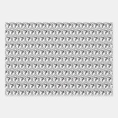 Fragezeichen, um eine Neugierde zu stiften Geschenkpapier Set (Vorderseite 3)