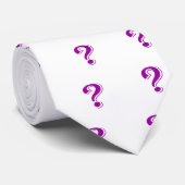 Fragezeichenkrawatte Krawatte (Gerollt)