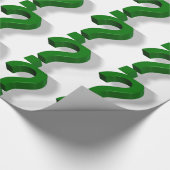 Fragezeichensymbol Geschenkpapier (Ecke)