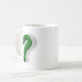 Fragezeichensymbol Kaffeetasse (Vorderseite Links)