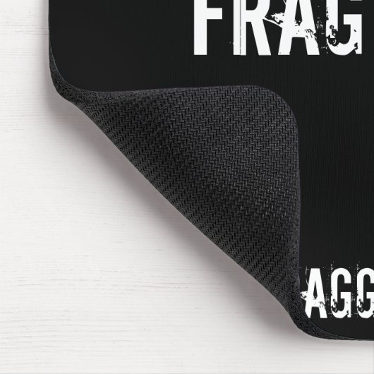FraggedNation.com Frag auf Mäusematte Mousepad (Ecke)