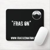 FraggedNation.com Frag auf Mäusematte Mousepad (Mit Mouse)