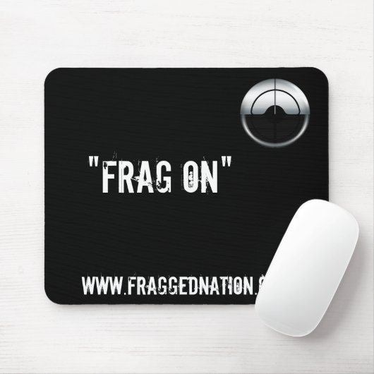 FraggedNation.com Frag auf Mäusematte Mousepad (Mit Mouse)