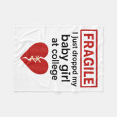 Fragil, dass ich gerade mein kleines Mädchen von d Fleecedecke (Vorderseite (Horizontal))