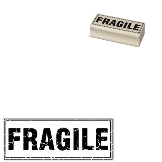 fragil gummistempel (Stempel)