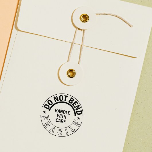 Fragil, nicht verhüten, Verpackung Gummistempel