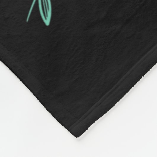 fragil wie eine Blume, aber eine Bombe Feminist 1 Fleecedecke (Ecke)