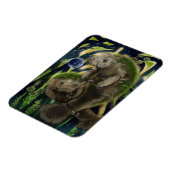 Fragile Balance Manatee Magnet (Linke Seite)