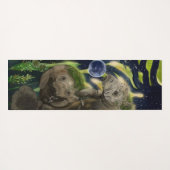 Fragile Balance Manatee  Yogamatte (Rückseite (Horizontal))