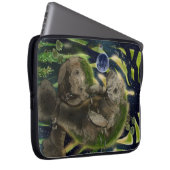 Fragile Balance Manatees Laptopschutzhülle (Vorne Rechts)