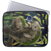 Fragile Balance Manatees Laptopschutzhülle (Vorderseite)