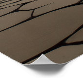 Fragile Bloom - Solarpunk-Nachwuchsposter Poster (Ecke)