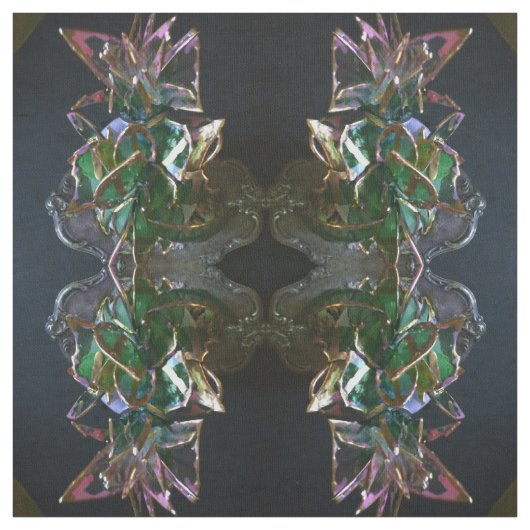 Fragile Blume Stoff (Muster)