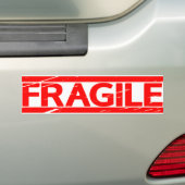 fragile Briefmarke Autoaufkleber (Auf Auto)