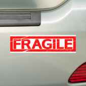 fragile Briefmarke Autoaufkleber (Auf Auto)
