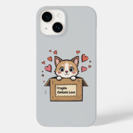 Fragile: Contains Love Case-Mate iPhone 14 Hülle