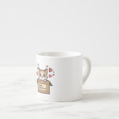 Fragile: Contains Love Espressotasse (Vorderseite Rechts)