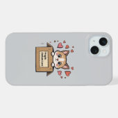 Fragile: Contains Love iPhone Hülle (Rückseite (Horizontal))