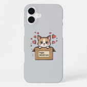 Fragile: Contains Love iPhone Hülle (Rückseite)