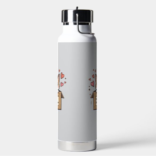 Fragile: Contains Love Trinkflasche (Links)