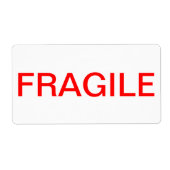 FRAGILE-ETIKETT (Vorne)