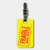 Fragile Handhabung mit Gepäckanhängern für Pflegez Gepäckanhänger (Vorderseite vertikal)