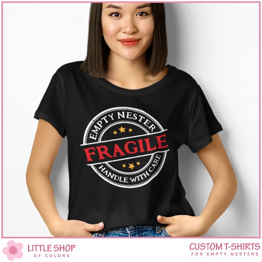 Fragile Handhabung mit Pflegetochter Son an der Un T-Shirt