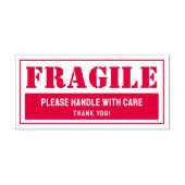 Fragile Handhabung mit sorgfältiger E-Mail- und Ve Permastempel (Design)